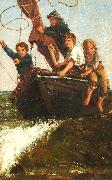 James Charles Bringing the boat ashore